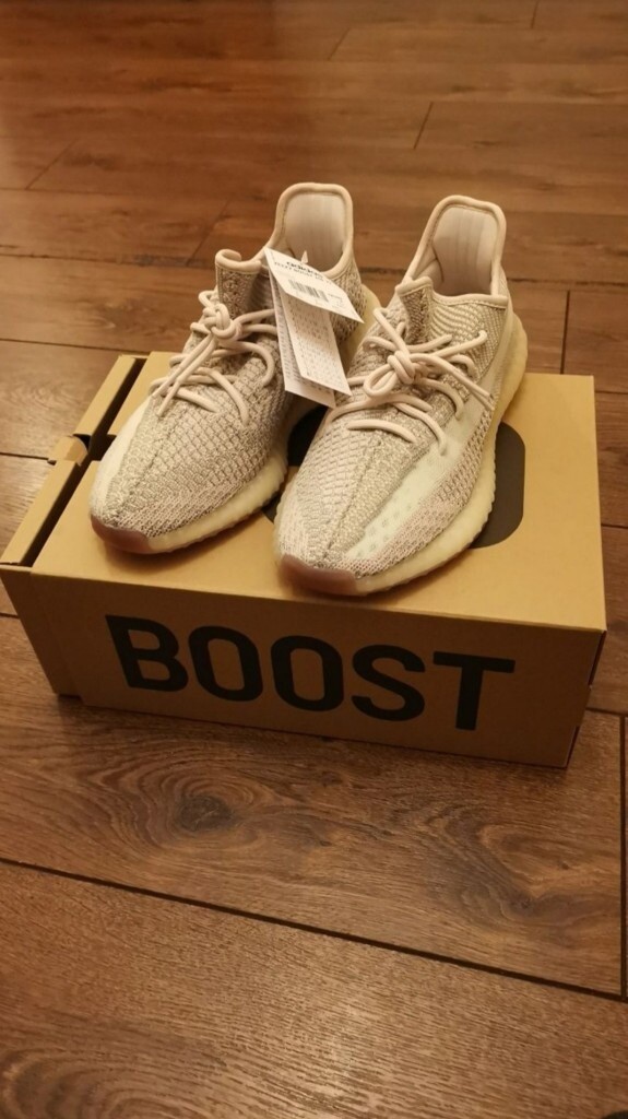 Yeezy boost 350 V2 Cloud white Unboxing Review YouTube